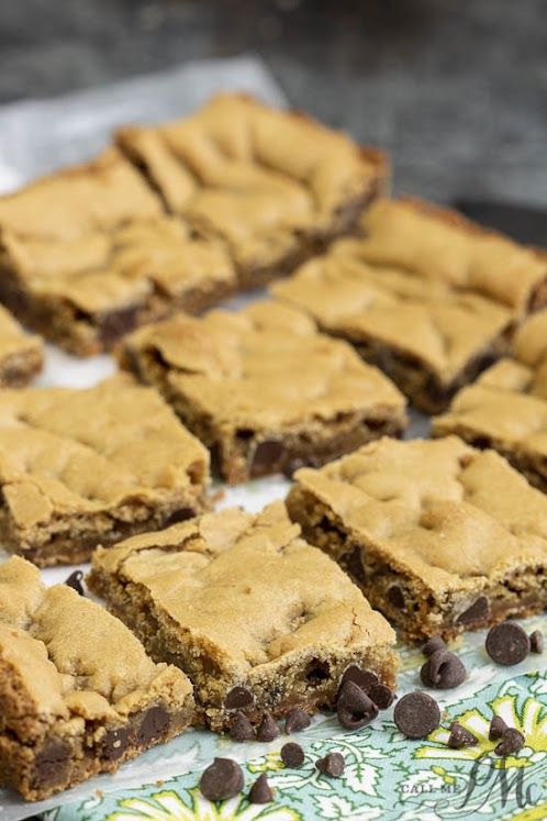 Chocolate Chip Pan Cookies