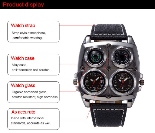 Title 4, Mens Quartz Watch Precision and Style on Your ...