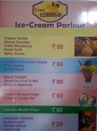Creamy Corner menu 3