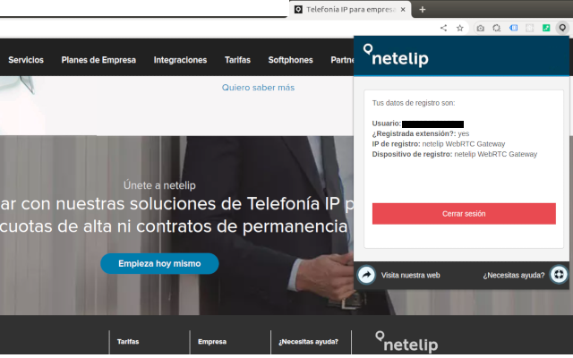 netelip Click 2 Extension Preview image 3