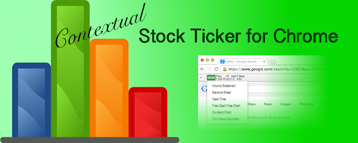 Stock Ticker for Chrome marquee promo image