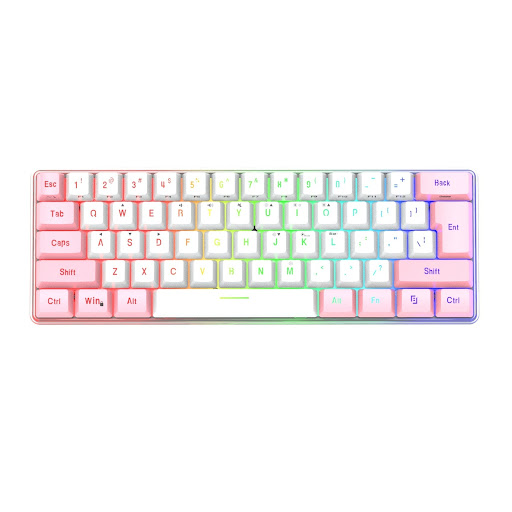 K401 Pink And White