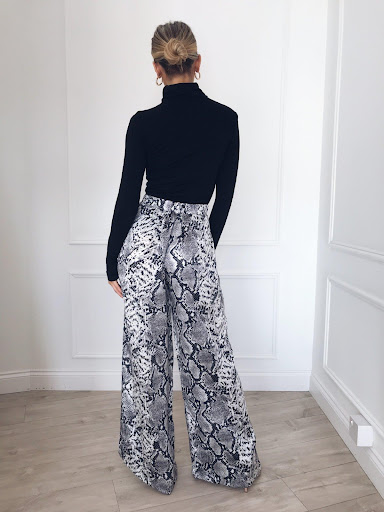 Title 3, European and American Loose Leopard Print Wide ...