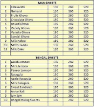 Nellai Periya Lala Corner Sweets menu 1