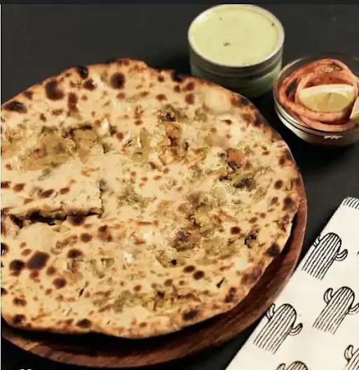 Chicken Paratha + Butter + Pickle