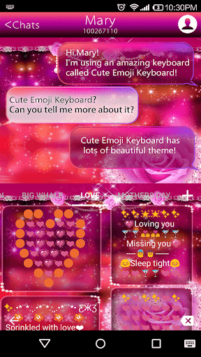Star Light Emoji Keyboard Skin