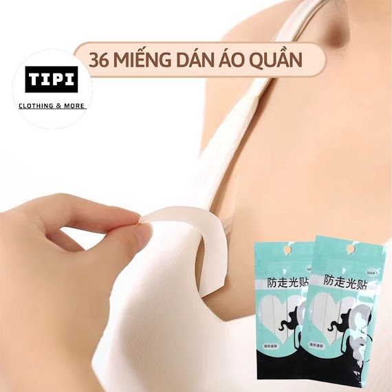 Set 36 Băng Dính Thời Trang Cố Định Quần Áo - Miếng Dán Chống Trượt Unisex F2 - 05