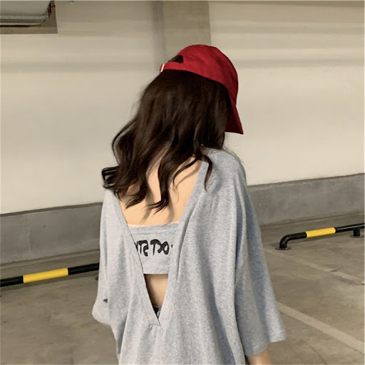 Title 1, Western Style Loose Korean Halter Sexy Short-sl...