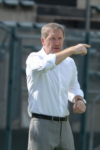 Stuart Baxter during the Absa Premiership match between SuperSport United and Ajax Cape Town. Picture Credit: Gallo Images