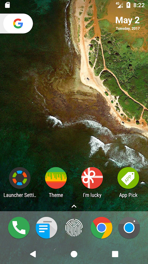   N Launcher Pro - Nougat 7.0- 스크린샷 