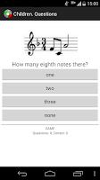 Music Theory Questions Screenshot