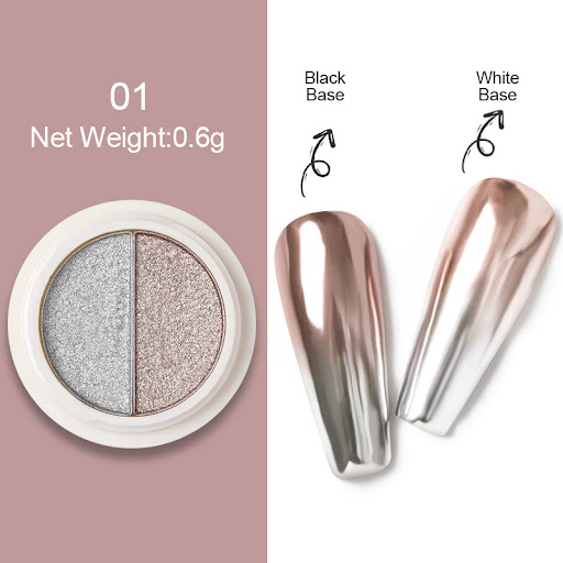 Title 2, Nail Enhancement Solid Two-color Tuhao Gold Mag...