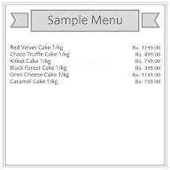 For God's Cake menu 2