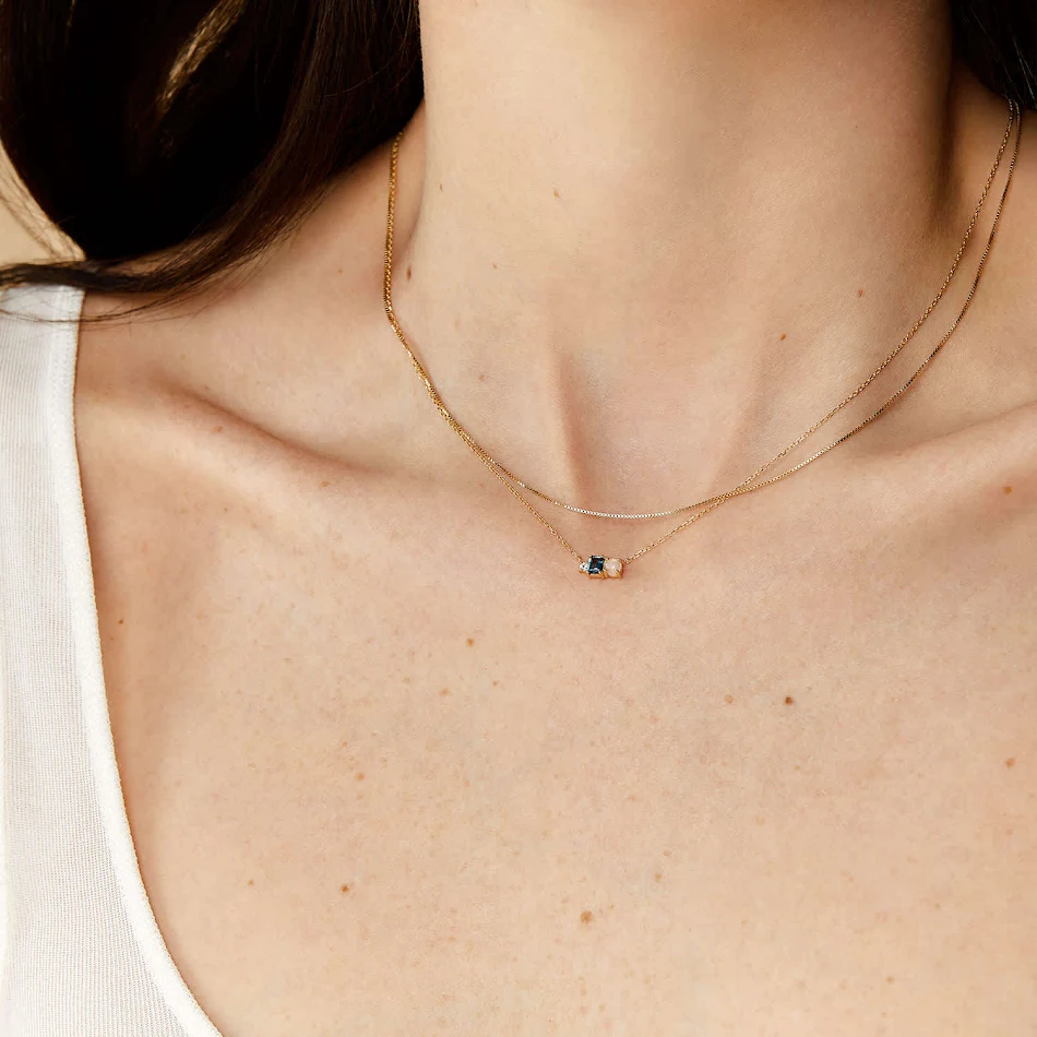 Ženska ogrlica Ins Cool Style Simple Clavicle. Jednostavna i elegantna ogrlica za svakodnevno nošenje, savršena za isticanje dekoltea i stila.