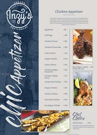 Inzy's Garden Restaurant menu 7