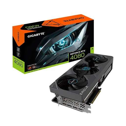 Card màn hình GIGABYTE GeForce RTX 4080 16GB EAGLE OC 16GB GDDR6X (N4080EAGLE OC-16GD)