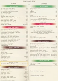 Aroma Kitchen menu 1