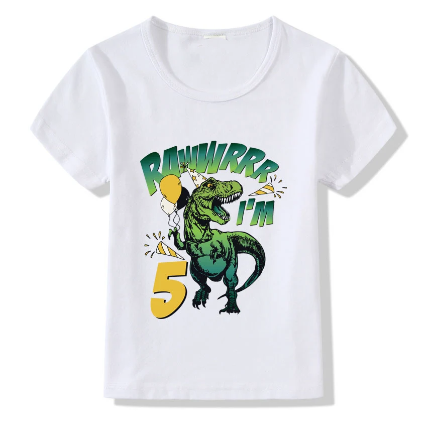 Title 1, Childrens T-shirt Numbers 1-9 Birthday T-shirt...