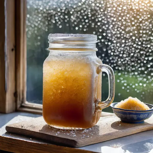 Cane Sugar Slush [450 Ml, Mason Jar]