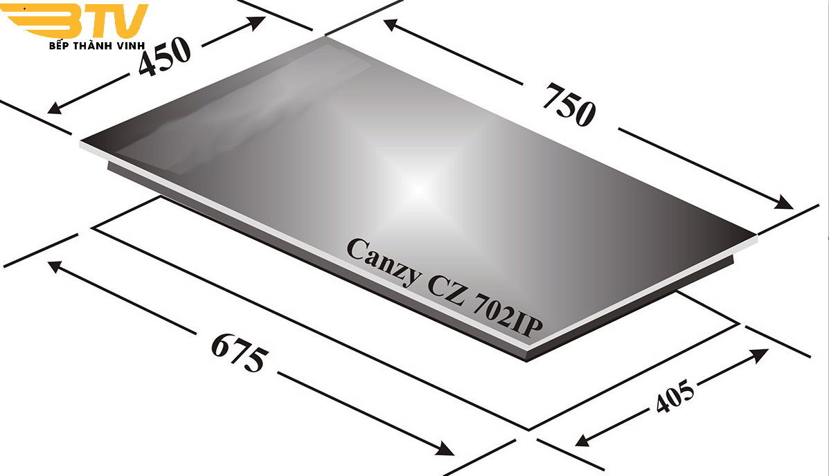 lắp đặt Bếp từ Canzy CZ 702 IPA