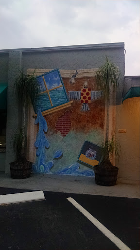 Water Window Mural