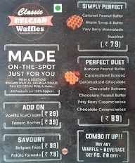 Classic Belgian Waffles menu 2