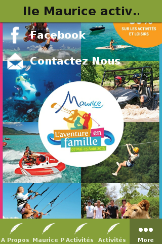 Maurice activités en famille