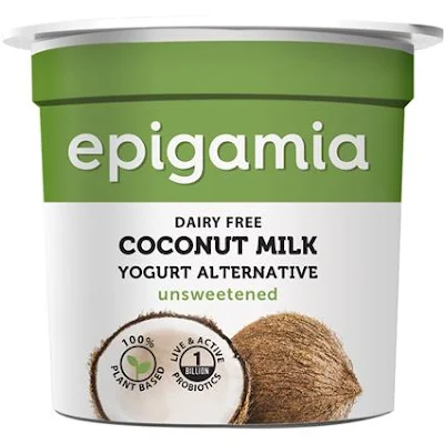 Epigamia Coconut Milk Yogurt Unswtnd - 90 gm