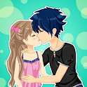 Anime Dress Up Love Kiss Games