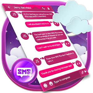 Free Pink SMS  Icon