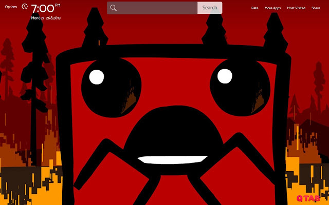 SUPER MEAT BOY FOREVER Wallpapers New Tab