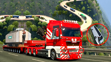 Truck Simulator :Euro 3D Truck Screenshot