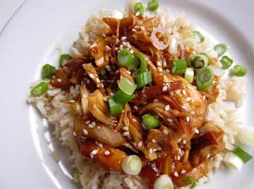 Honey Sesame Chicken- Crock Pot Style