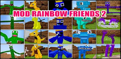 About: Pink Rainbow Friends FNF Mod (Google Play version)