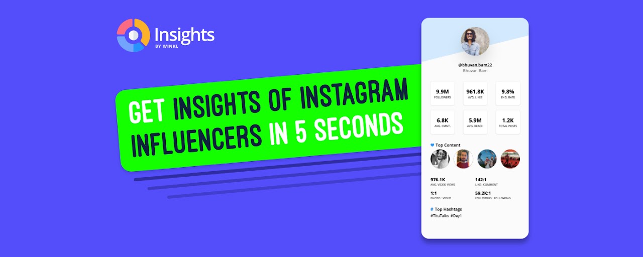 Influencer insights for Instagram & YouTube Preview image 2