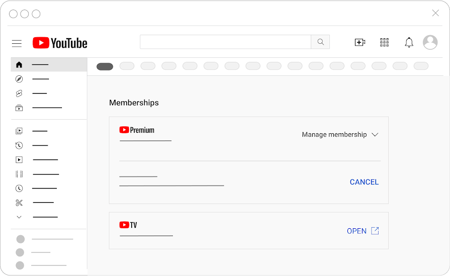 image montrant à quoi ressemble la page d'annulation