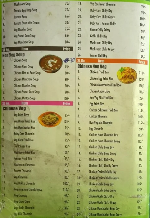 Raj Bhog menu 