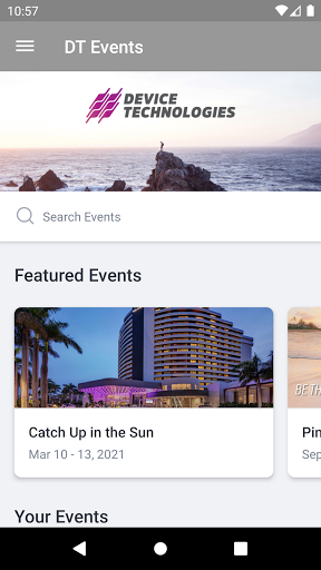 Device Technologies Events