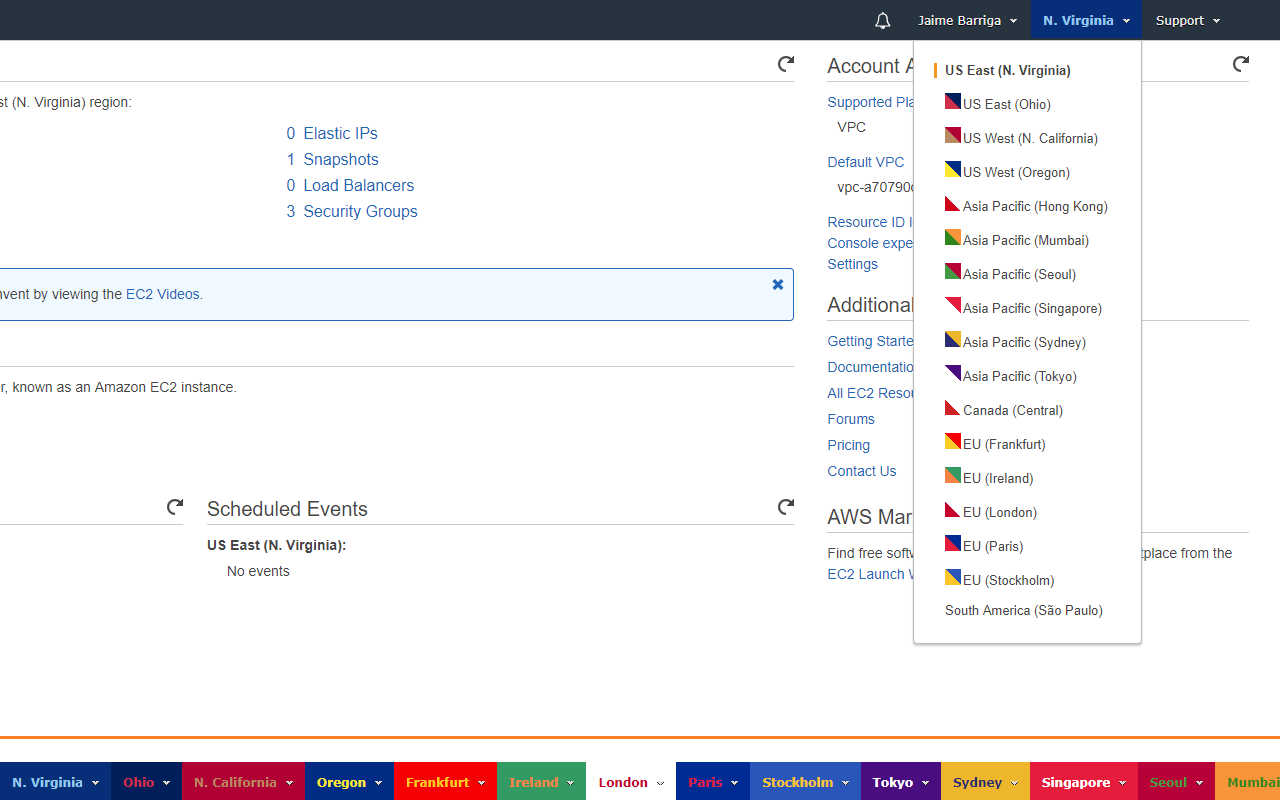 AWS Region Color Highlights Preview image 1