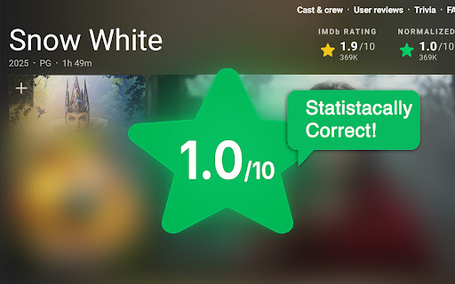 IMDb Normalized Ratings screenshot 2