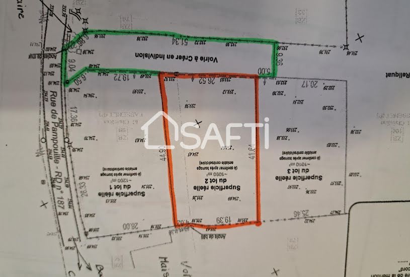  Vente Terrain à bâtir - 1 090m² à Hugier (70150) 