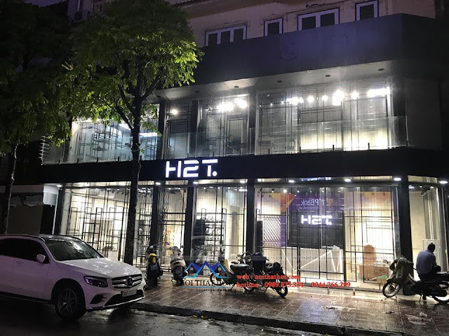 thiết kế shop thời trang nam H2T 16