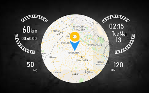 Speedometer HUD Speed Camera Detector  Find Maps