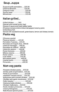 Italian Bakehouse menu 3