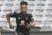 Kwame Peprah has often played as a lone striker for Orlando Pirates. He scored in the derby defeat against Chiefs.