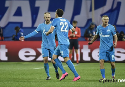 Toujours pas de victoire pour le Zénith et Witsel