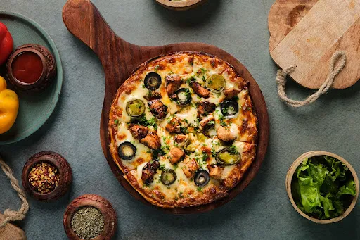 Barbeque Paneer Pizza