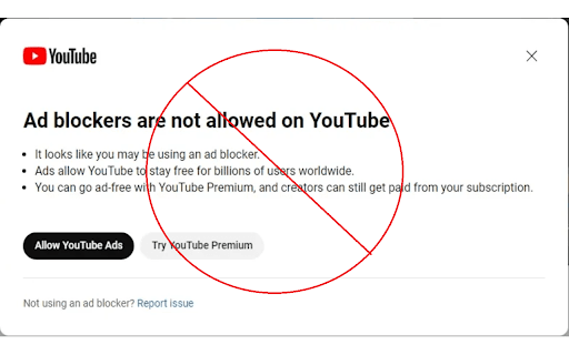 No Youtube Popups