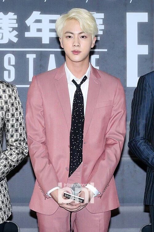 jin pink slipper meme