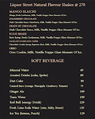 Liquor Street Restro & Bar menu 2